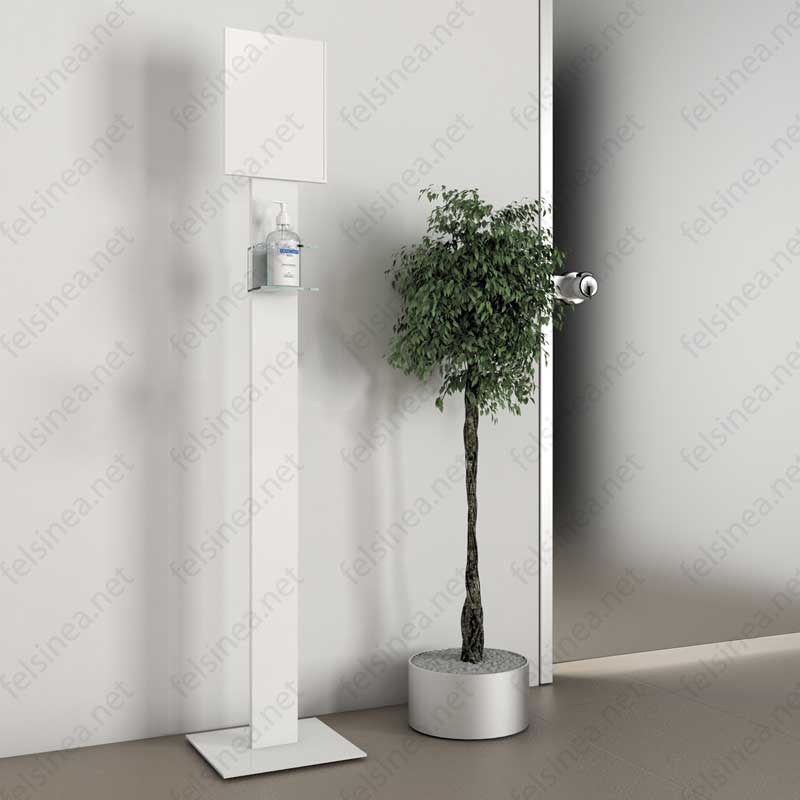 Piantana per dispenser gel igienizzante